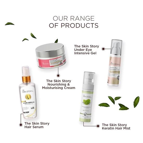 The Skin Story Keratin Hair Care Duo | Shampoo and Conditioner Combo Pack | Vitamin E| Shampoo 190 Ml Conditioner 100 Ml