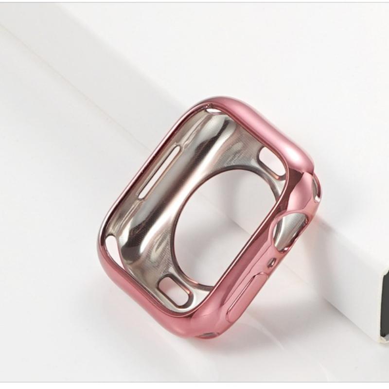 TPU Hollow Case for Apple Watch Series 11 42mm/46mm Soft Full Coverage Bumper Shell Protective Cover for iWatch S10 Accessories 7