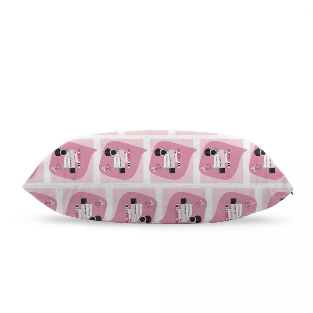 Mary Kay Rectangle Pillowcase Cushion Cover Decorative Bedroom Bed Home Comfort Throw Pillow