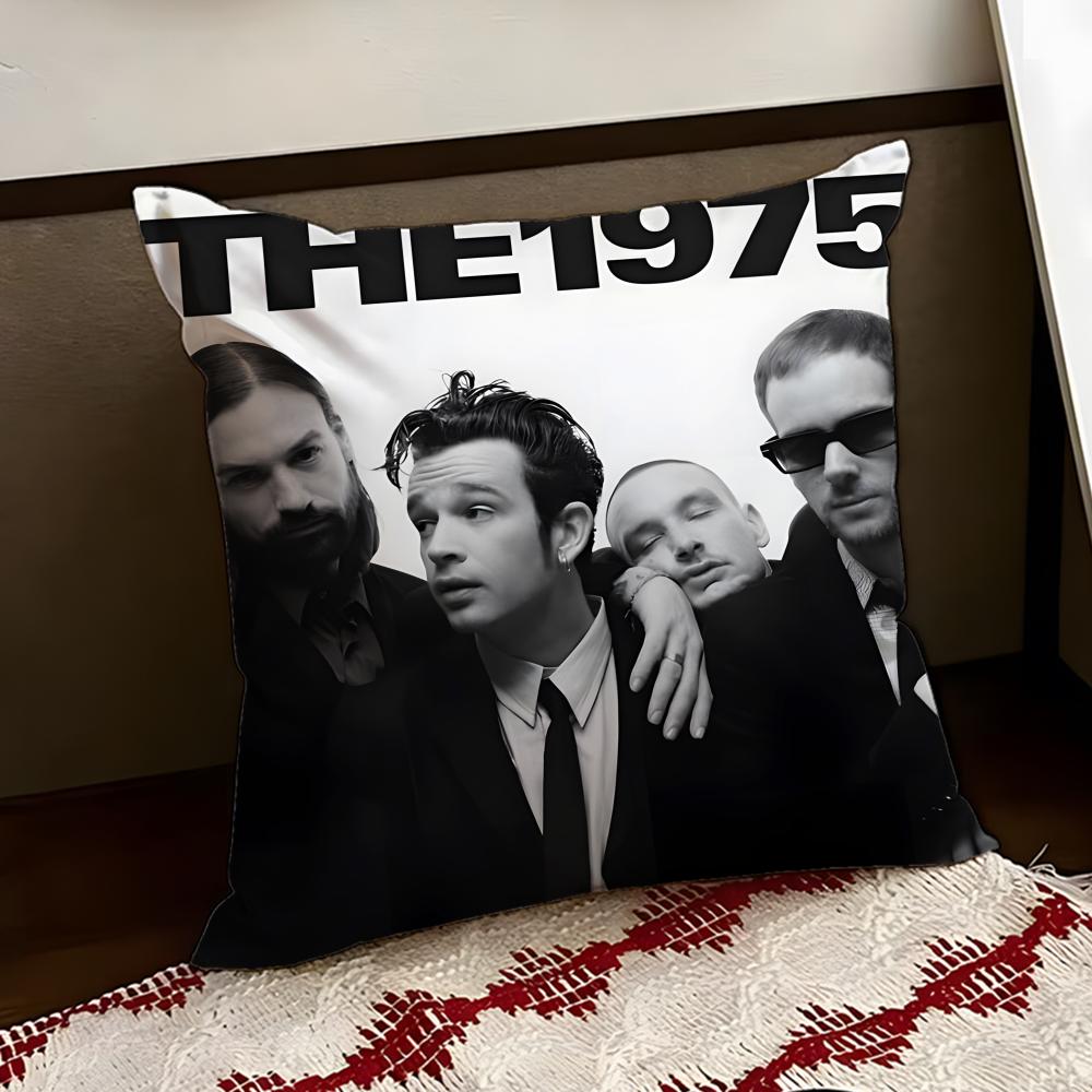 TThe 1975S Band Cushion Cover Reversible Soft Durable Pillow Cover Home  Car MultiScene Use for Daily Comfort