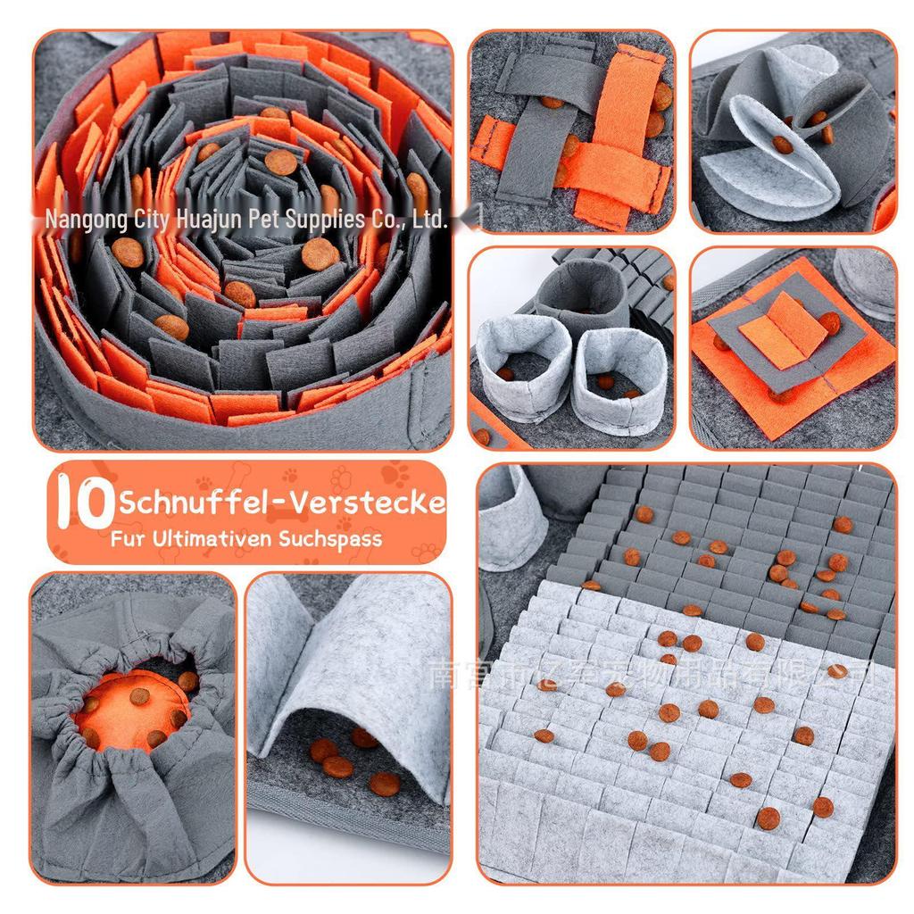Dog Sniffing Mat & Slow Feeder Toy