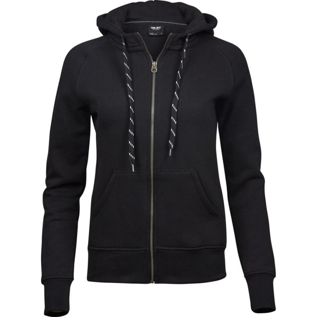 Tee Jays Mode-Kapuzenpullover mit Reißverschluss für Damen/Damen