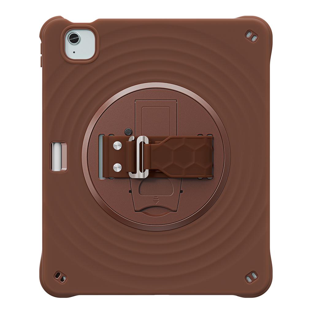 For iPad Air 13 (2025)/(2024)/Pro 12.9 (2022)/(2021)/(2020)/(2018) Case Kickstand TPU+PC+Silicone Tablet Cover