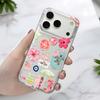 Summer Ocean Flower Phone Case For iPhone 17 16 15 11 12 14 13 Pro Max Mini X XS XR 7 Plus 16E Air Shockproof Transparent Cover