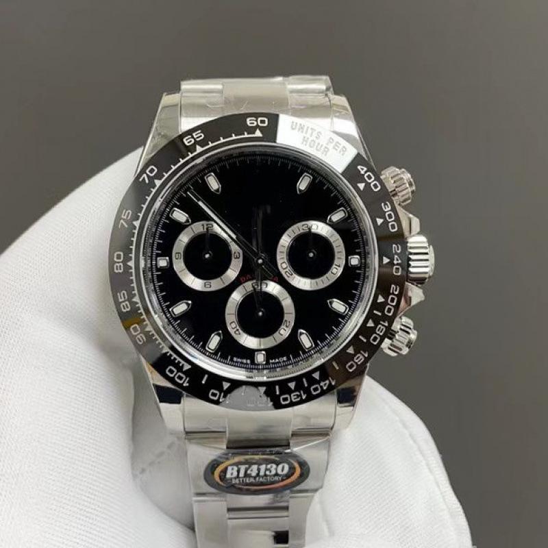 Lau Family Daytona Herren Automatik-Chronograph - 904L Edelstahl Klassische Uhr