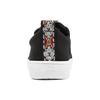 Skechers Bobs B Extra Cute Women Wear Resistant Low Top Skate Shoes Black White 113323-BLK