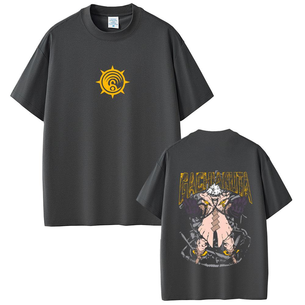 Anime Gachiakuta Ludo Merch T-shirt Unisex Women Fashion Casual Oversized T Shirts Summer Male Unisexga Cosplay Oversized Streetwear
