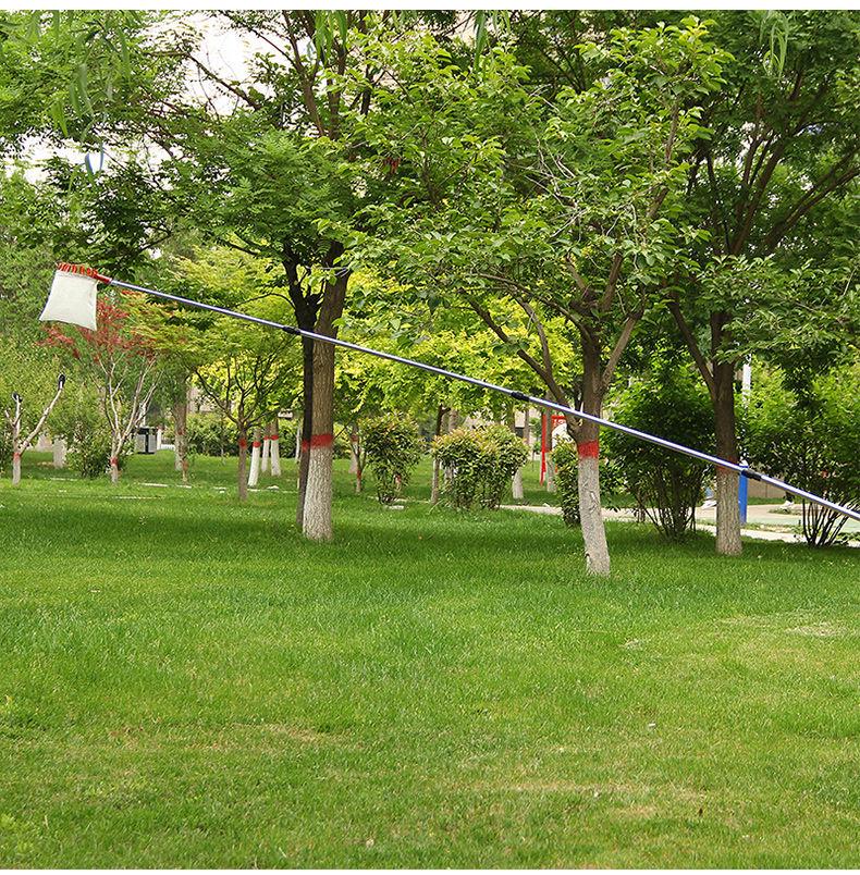 Telescopic Stainless Steel Fruit Picking Pole, Retractable & Super Hard for High-Altitude Toona Sinensis Harvesting