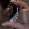 Korean Dongdaemun Star Tassel Snowflake Butterfly Ear Cuff Clip, No Piercing Required, 2025 Design.
