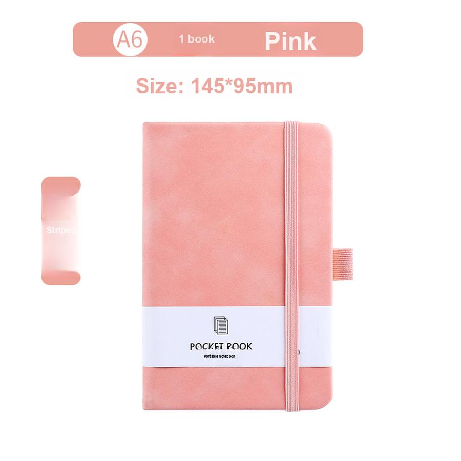 A7 Strap Notebook , A5 Softcover Student Diary, Custom Made A6 Student Agenda Book