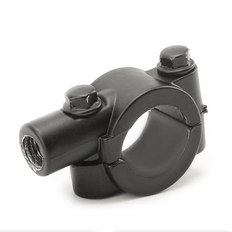 Kolip 2 Pieces Universal Motorcycle Rear View Mirrors, 360° Adjustable Flat Rear View Mirror,  7/8" Handlebars Mounted Rearview Mirror