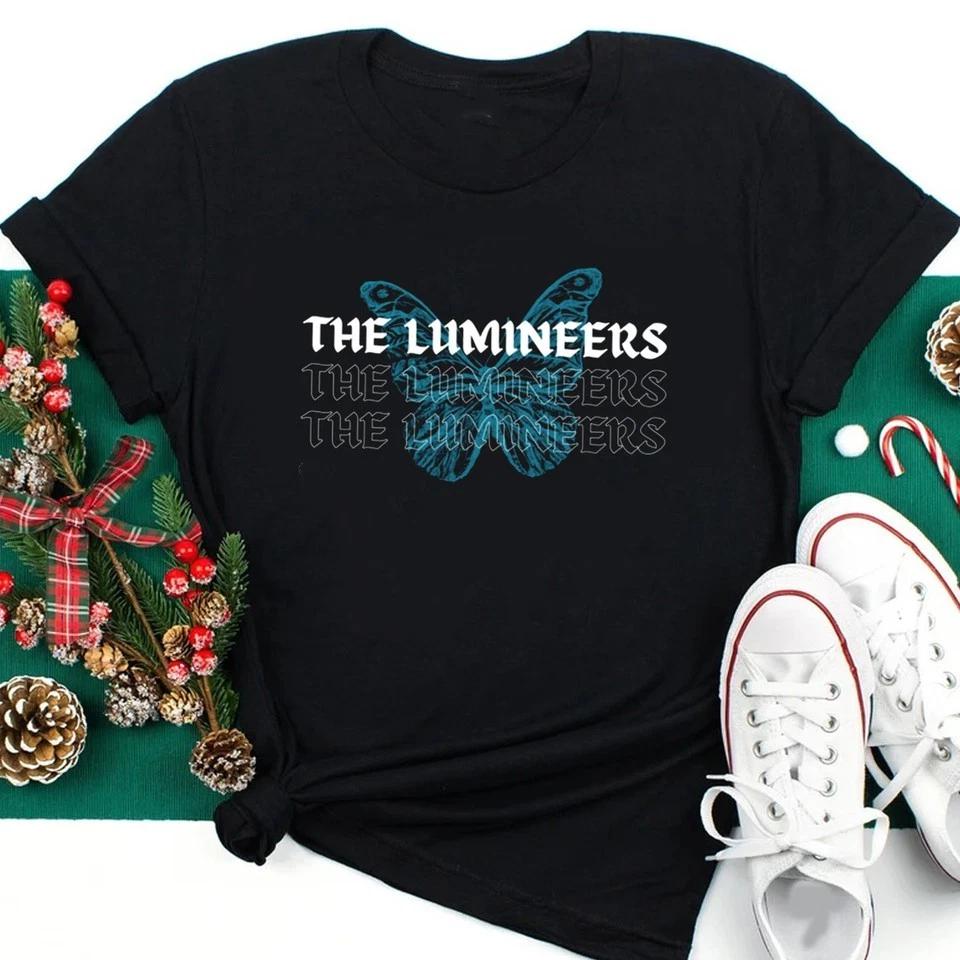 New Rare The Lumineers Butterfly T-shirt Unisex All Size Shirt E1103 2XL