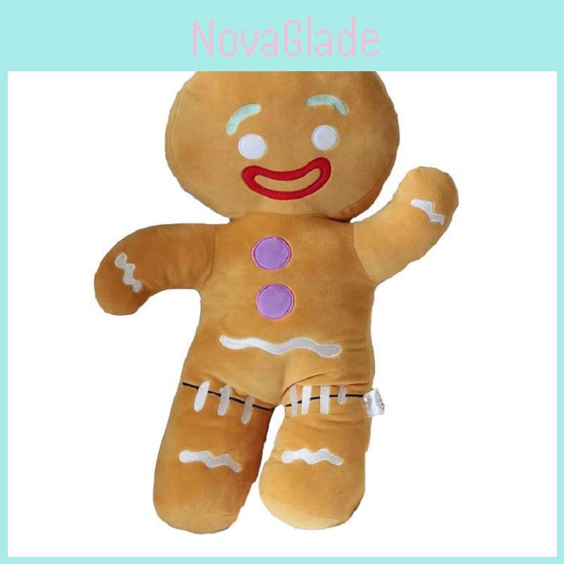 Shrek Adventure Gingerbread Man Gingy Plush Toy Soft And Huggable Stuffed Animal For Kids