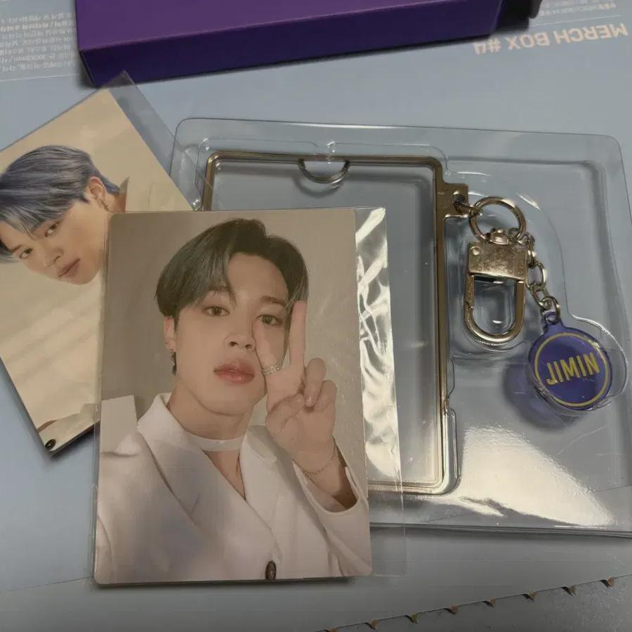 Bulletproof Bts Bang Bang Kon Photo Card Holder Keyring Jimin