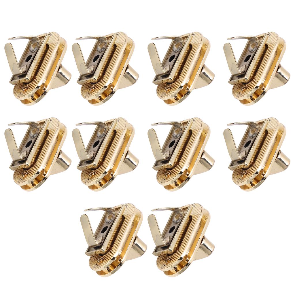 Cataramă de blocare hardware Design clasic 3,5x1,7 cm Cataramă de blocare a geanților pentru portofele artizanale din piele de bricolaj.