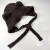 Winter Daily Mink Cat E Chin Strap Earmuffs Hat