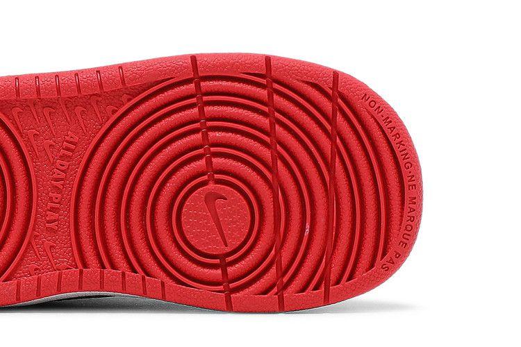 Kids' Sneakers Nike Court Borough Low 2 Black University Red (TD) Black/White/University Red