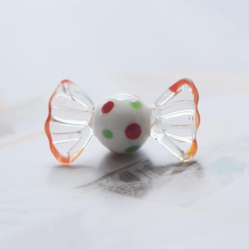 Handcrafted Glass Candy Ornament: Fruit Bowl Keepsake - Creative Holiday Gift