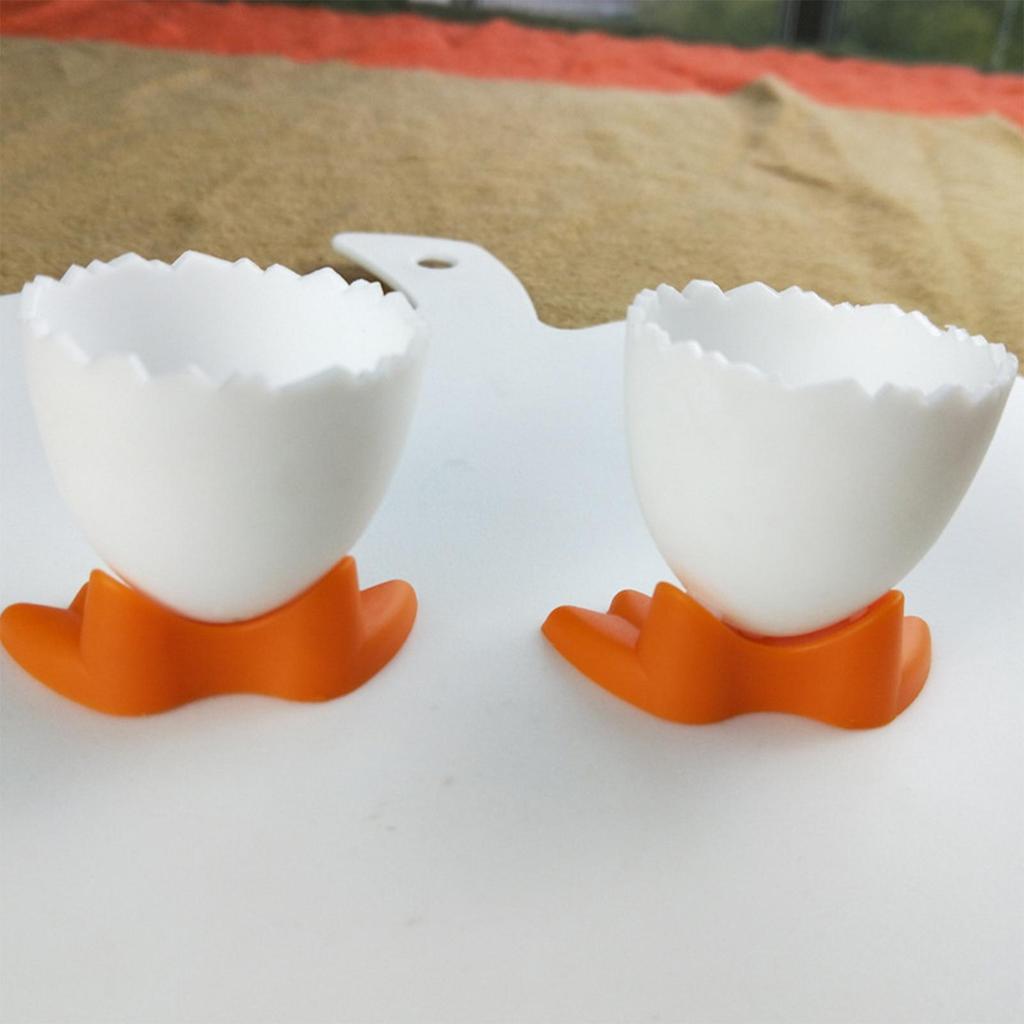 Chicken Feet Egg Cup Plastic egg tray Cute and creative breakfast egg cup holder Cartoon Egg Cup Kitchen supplies gifts