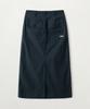 Seteo (W) Parachute Long Skirt Navy