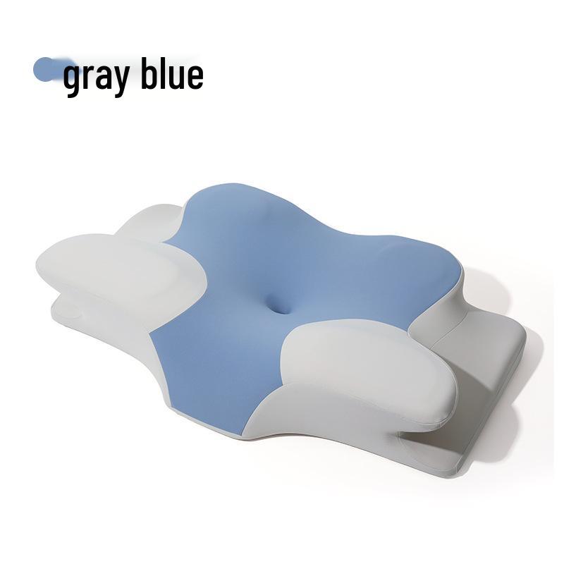 

Подушка-бабочка класса А: Поддержка шейного отдела позвоночника, Дышащая пена с памятью, Медленный отскок для взрослых Upgraded Model 8149 синий/серый