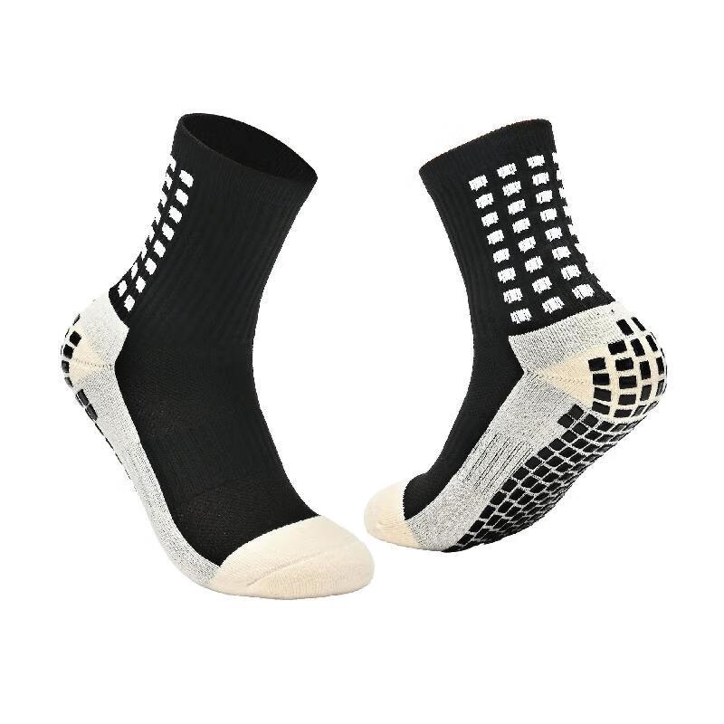 Men s Anti-Slip Mid-Calf Football Training Socks