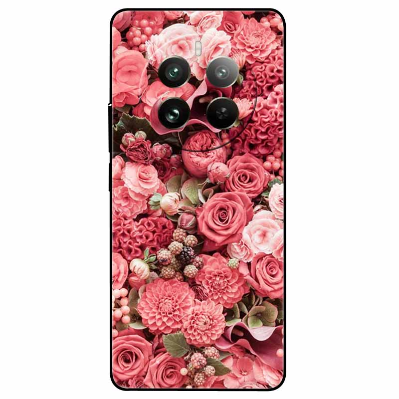 For Realme 12 Pro Plus Case Fashion Protective Silicone Pained TPU Coque for Realme 12 Pro 5G Cover Realme 12 Pro+ Lovely Fundas