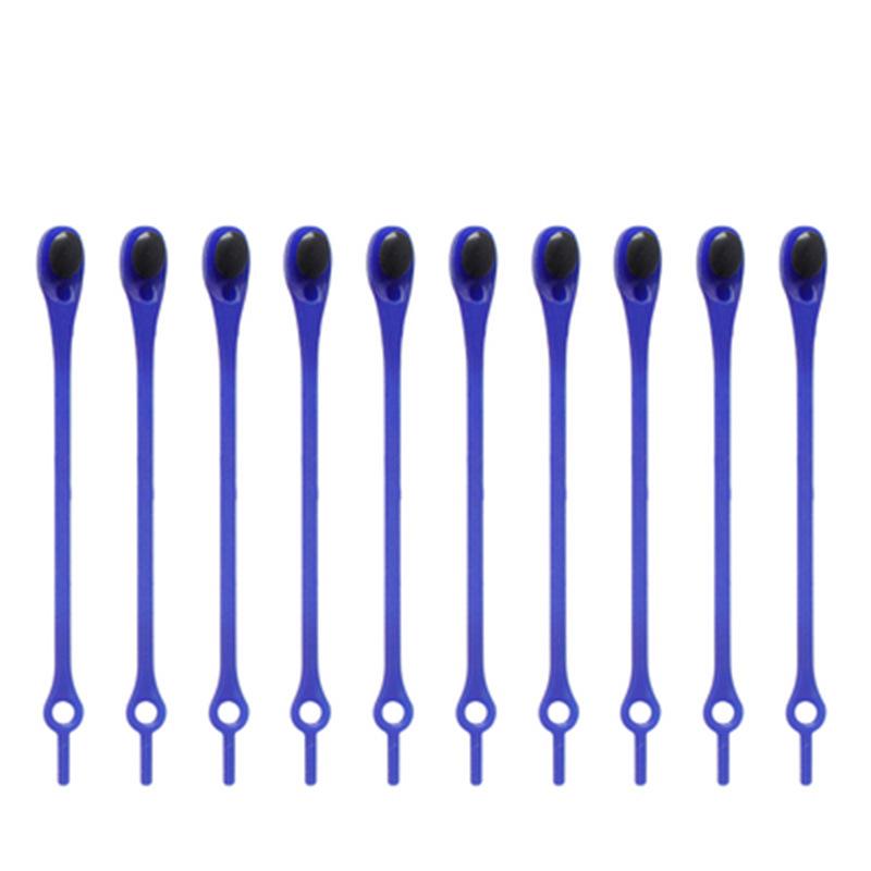 

Силиконовая пряжка для шнурков No-Tie для мужчин, женщин и детей - эластичная, не требует стирки, белая 12 pieces per pack price