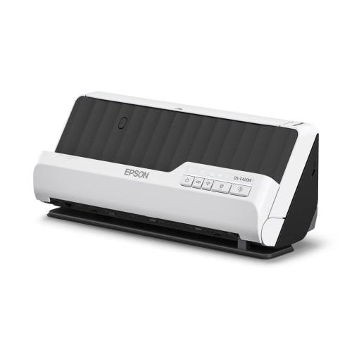 Dokumentový skener Epson DS-C420W (Podavač listů A4/30 listů za minutu/otočení do U/obousměrné podávání papíru/kompatibilní s Wi-Fi/režim elektronických dokumentů v ceně)