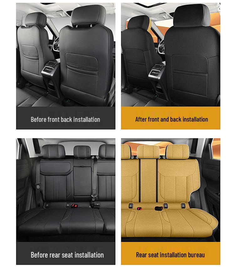 Chery Fengyun T6 Breathable Linen Car Seat Cushion Cover