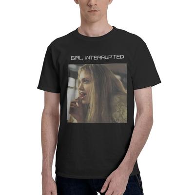 Girl Interrupted Movie 100 Cotton Casual Breathable Confortable Anime Short Sleeve TShirt Funny Gift