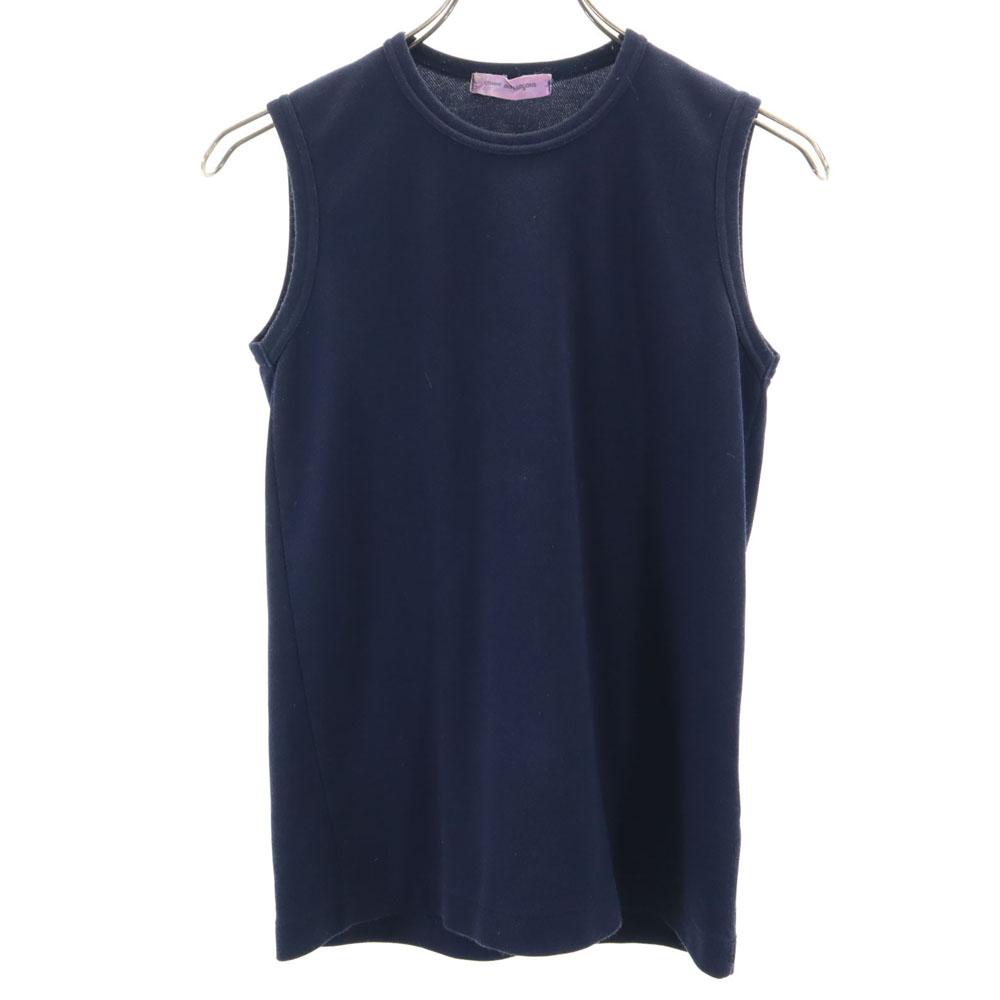 COMME des GARCONS No sleeve Tank top Navy Women Used