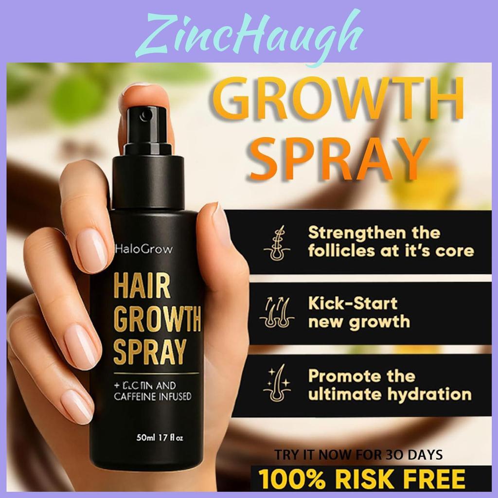 Halogrow Hair Growth Spray With Nourishing Formula For Thinning Hair Care