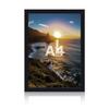 Benrii A4 Wall Mounted Picture Wall Mounted Poster Black Frame, Black, Lightweight, Frame,