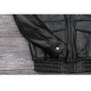 Chinese Size Men Leather Jacket Genuine Cow Leather Natural Fur Collar Flight Jackets Mens Cowhide Coats Winter Air Force Clothes
