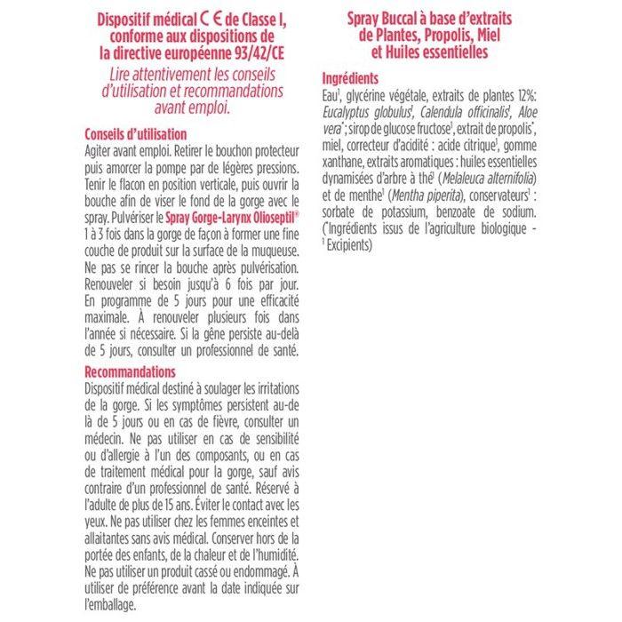 Ineldea Olioseptil Spray Gorge-Larynx 20ml