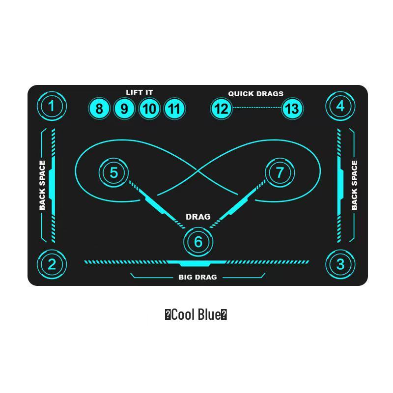 Hockey Training Mat - Indoor/Outdoor Wear-Resistant Footwork Mat