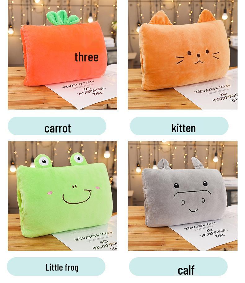 Plush Hand Warmer Pillow Cushion for Office, Dorm, or Classroom