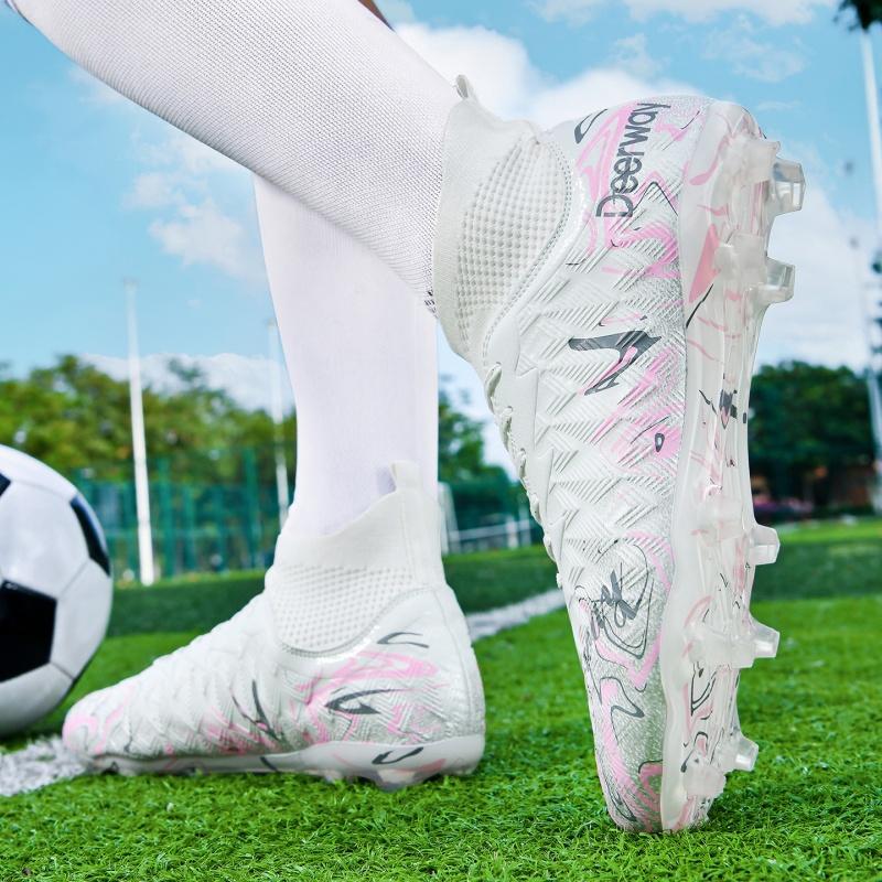 Pánske vysoké futbalové kopačky Vonkajšie s dlhými kolíkmi Športové futbalové kopačky Veľká veľkosť Športové pre mládež Detské futbalové kopačky Pánske futbalové topánky