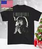 VTG Marianne Faithfull Smoking T-shirt Black Unisex All Sizes S-5XL