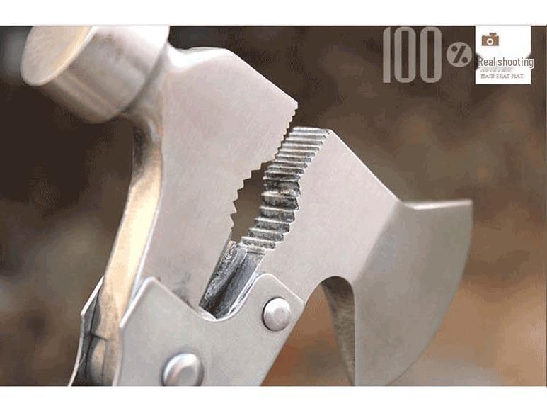 16-in-1 Multifunctional Car Safety Hammer and Axe for Outdoor Emergencies