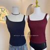 Feizi Ji Women's Autumn/Winter Square Neck Warm Slimming Vest Tank Top