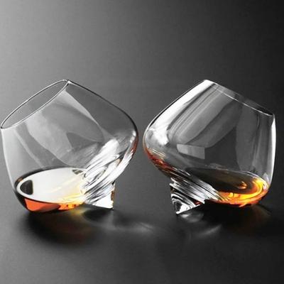 Creative Drinking Wine Cup Irregular Crystal Glass Cup New Whiskey Wine Glass