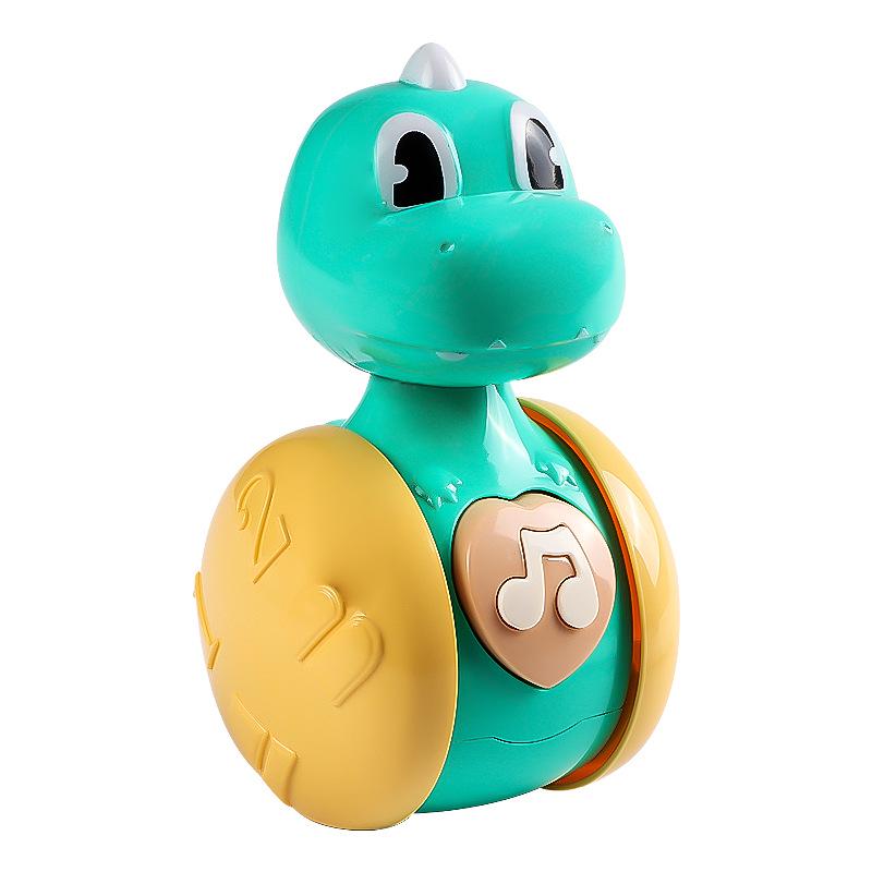 Fawn Tumbler Dinosaur Squeaky Toy for Early Childhood Education