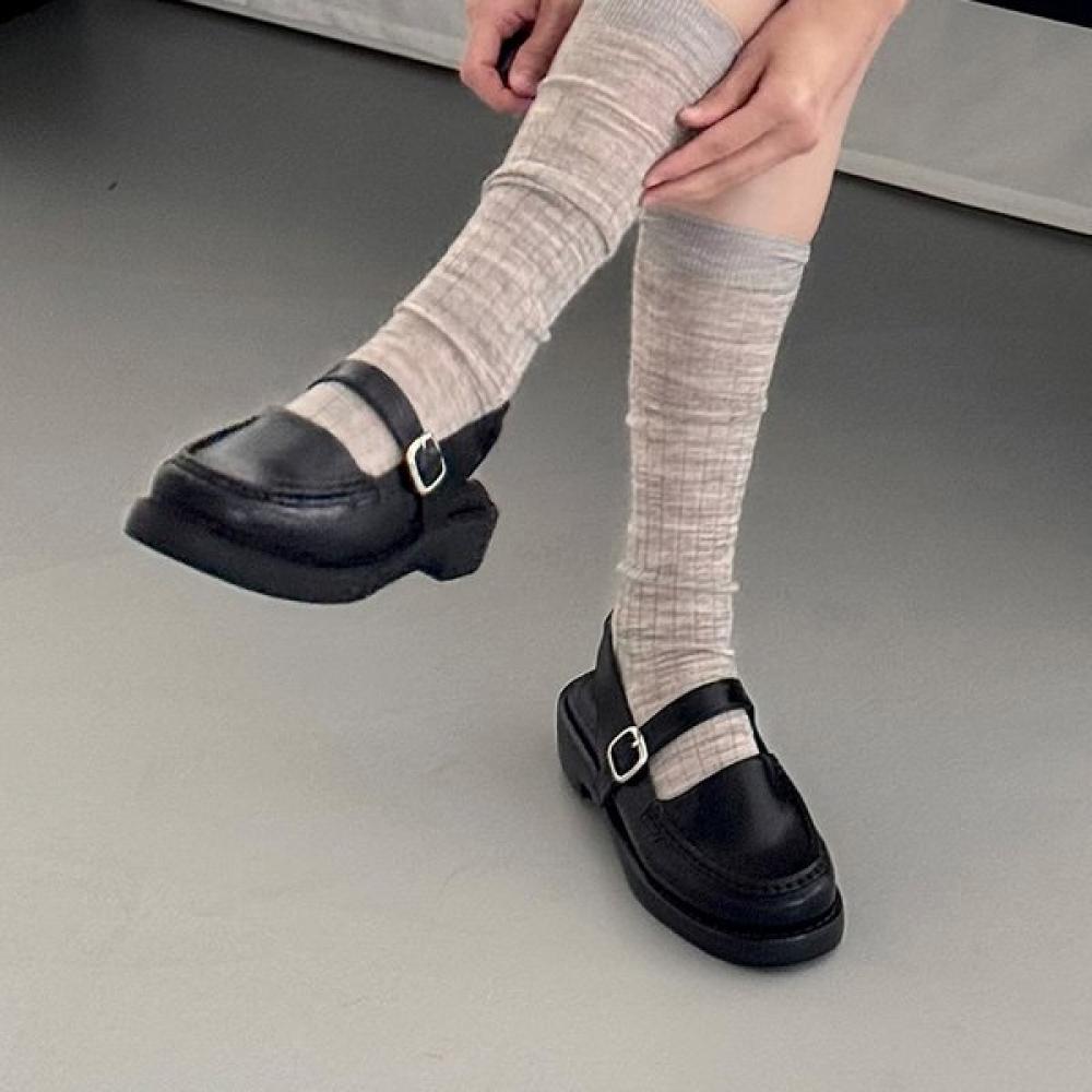 Elizabeth Stewart Mary Jane Strap Loafer Ebal157339 blacks/235