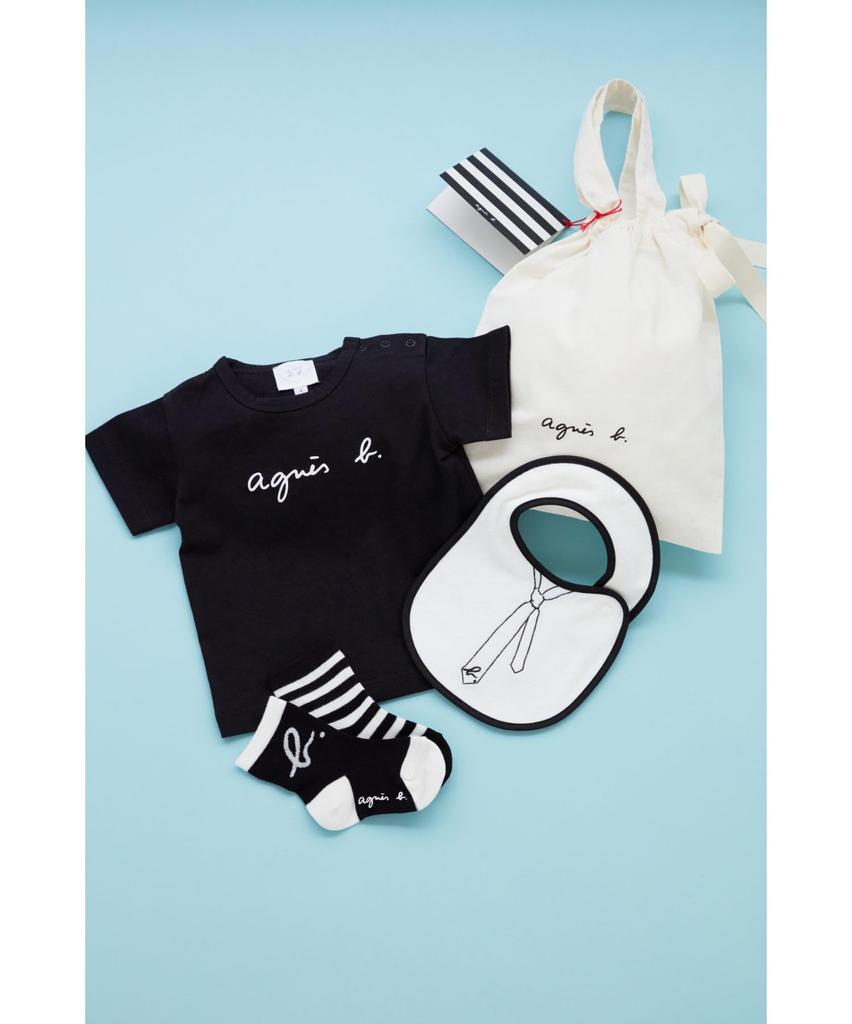 agnes Baby S137 L TS up to 70cm Black b. T-shirt (6 months)