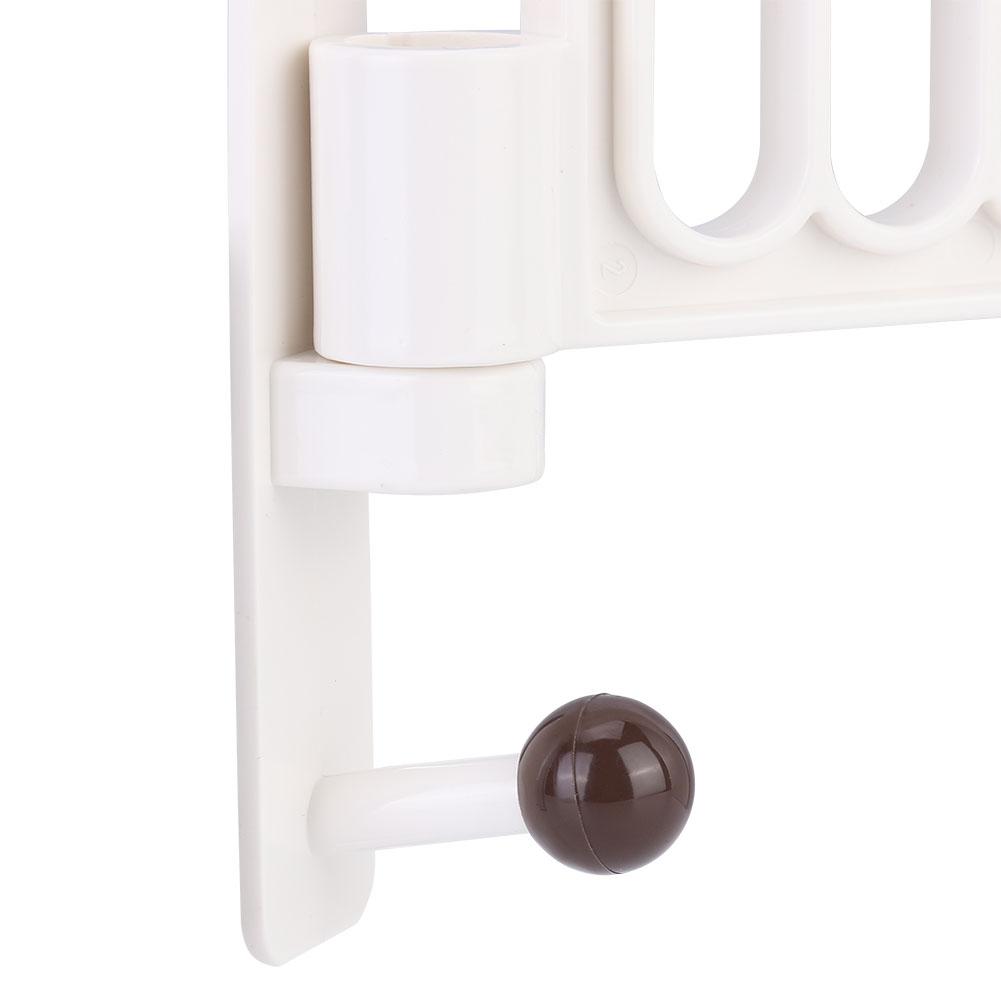 Punch Free Clothes Coat Bag Towels Hanger Hook for Bathroom Kitchen Door Storage