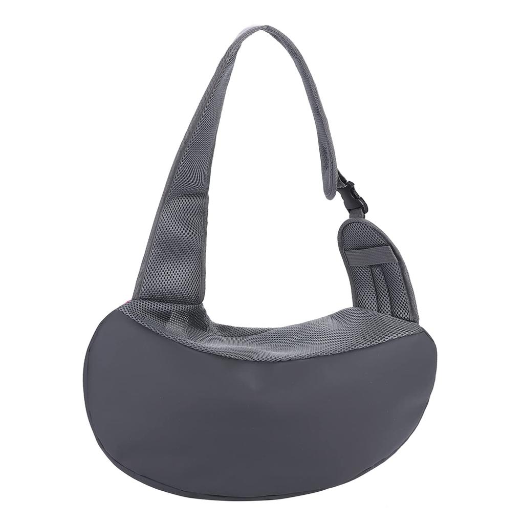 QCHOMEE Pes Domácí mazlíček pro Malý až Střední Přepravka Nastavitelný se Základnou Rameno Síťovina Bezpečnost Diagonální Rameno Snadno pro Jít Červený Přepravka, Popruh, Psi,