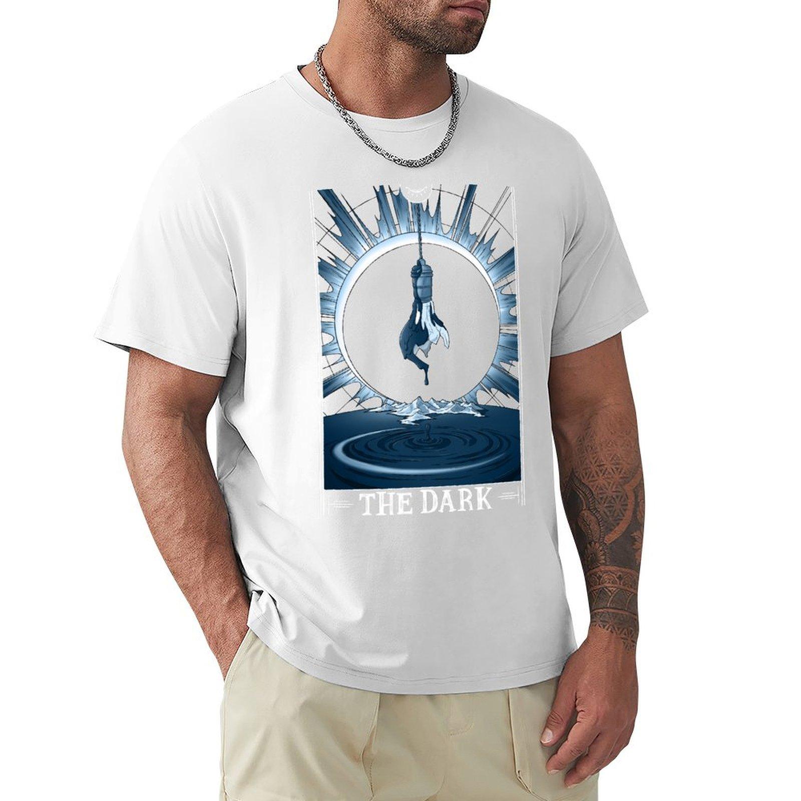 The Dark Tarotesque Dark TShirt summer 2025 summer tops topping rapper graphic tees t shirts for men graphic S