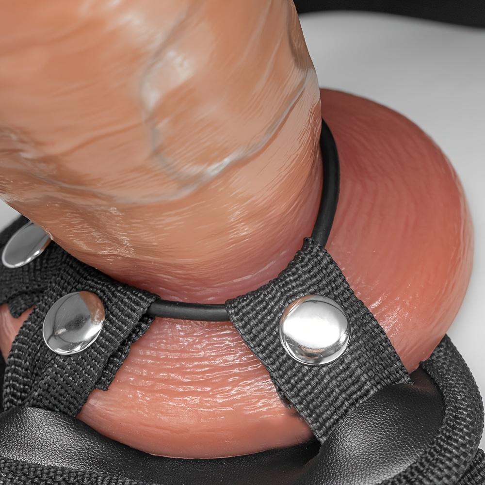 Realistischer Weichfleisch-Dildo – Verstellbarer Strap-On für Frauen & Paare, Lebensechte Textur, Freihändige Nutzung, Bequeme Passform, Intimes Erwachsenenspielzeug